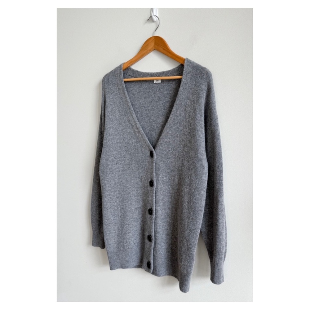 🏷️ SOLD • SUNDAY BEST • Sylvia Cardigan in Grey • XS - Picture 1 of 14
